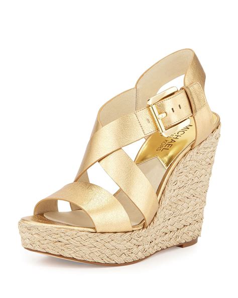 giovanna wedge michael kors|Michael michael kors giovanna wedge + FREE SHIPPING.